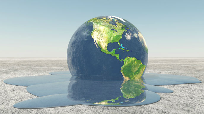 Climate change image via Shutterstock.com