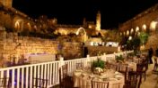 A wedding at the Tower of David is expensive but spectacular. Photo by Yifat Yogev Dadon