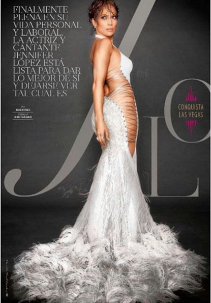 Jennifer Lopez wears Galia Lahav