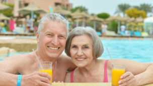 Drinking a daily vitamin-enriched cocktail could improve memory, help to reduce brain shrinkage and slow the progression of early Alzheimer’s disease. Photo via Shutterstock.com