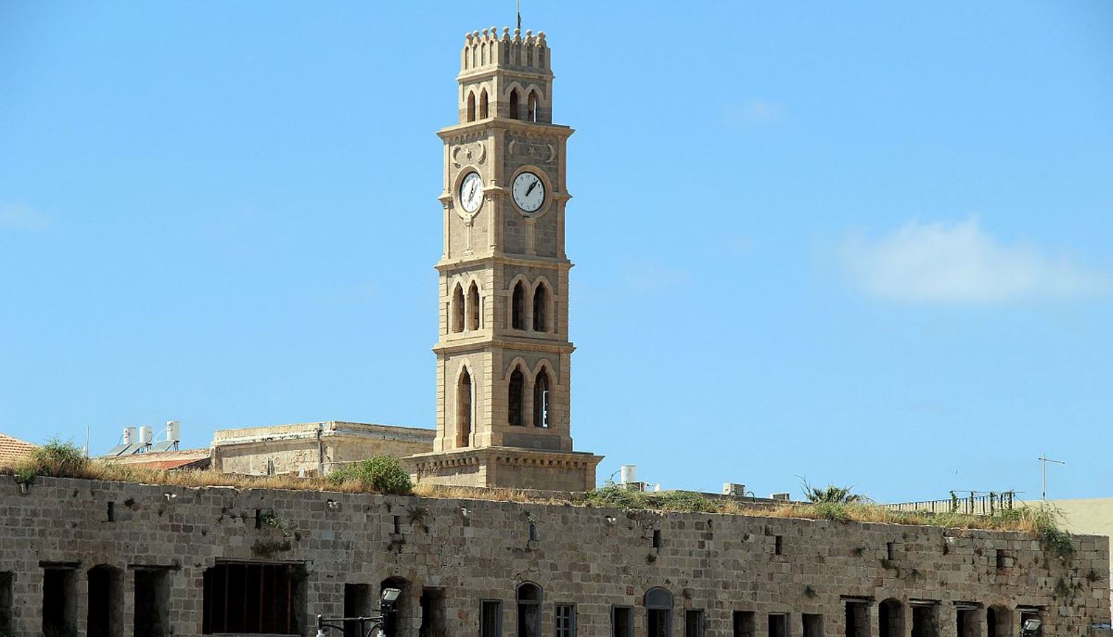 Acre clock tower photo by Larisa Sklar Giller/Wikimedia Commons