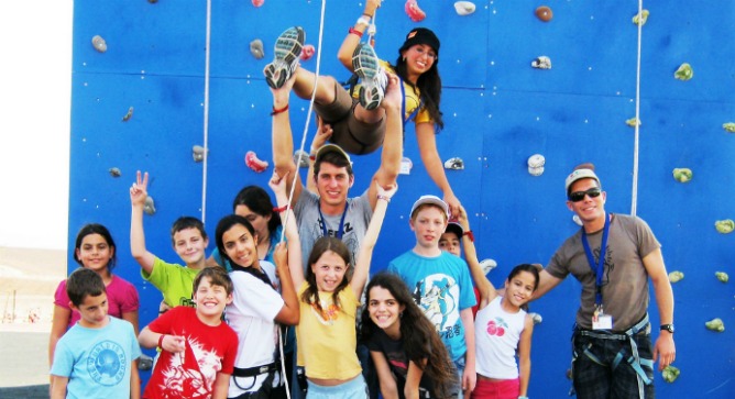 If a child with a chronic disease can conquer a climbing wall, she will feel she can conquer anything.