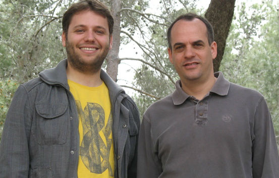 Eyal Ben-David (left) and Dr. Sagiv Shifman (right)