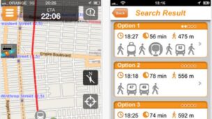 The Moovit app puts all the info you need right on your smartphone screen.