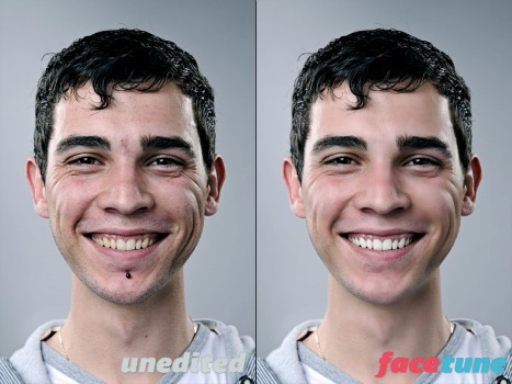 Transform portraits with Facetune.