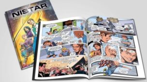Shira Frimer created Dr. JJ Barak, a superhero starring in her Nistar graphic adventure novel. Many would say she’s a superhero herself.