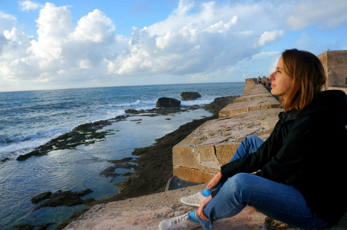 Malvina Goldfeld has traveled the world but loves living in seaside Jaffa. 