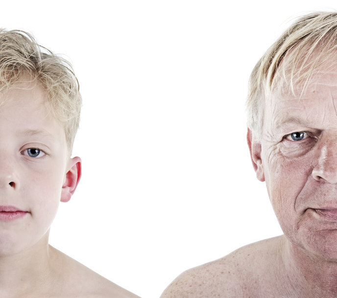 Can the aging process be stopped? Image via Shutterstock.com (shutterstock aging)