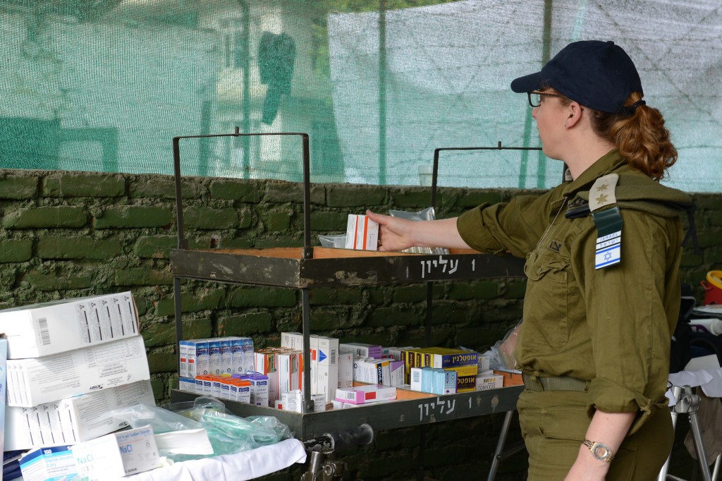 The field hospital in Kathmandu is stocked with supplies and medicines brought over by the IDF.