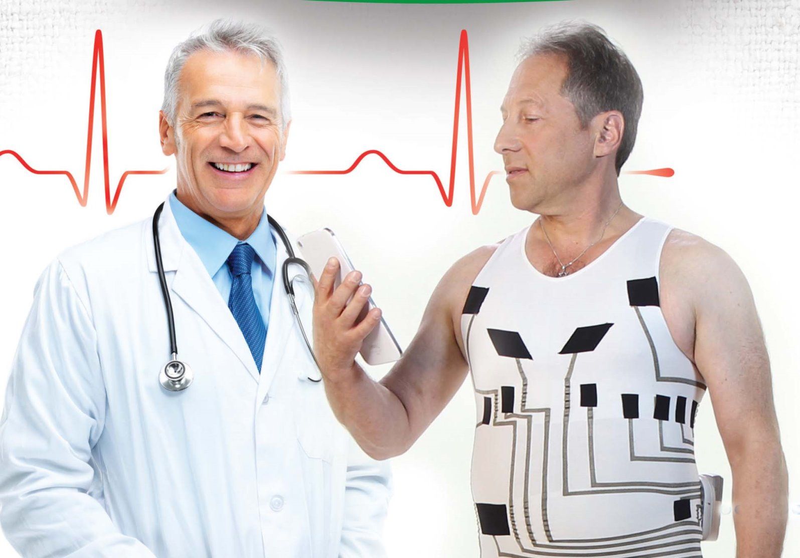 hWear shirts perform the job of an ECG and send results to your MD. Photo: courtesy