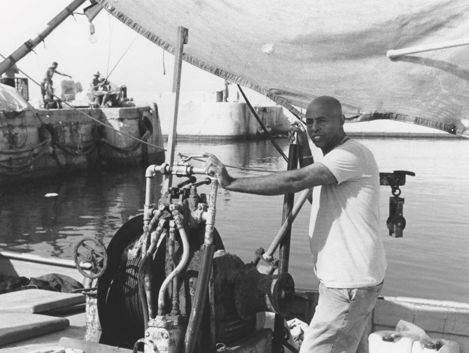 Saado, a seventh-generation fisherman in Jaffa. Photo by Paul Margolis