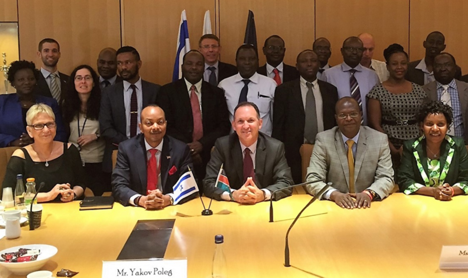 First meeting of Israel-Kenya Steering Committee on Water Cooperation, Jerusalem. Photo courtesy of MASHAV