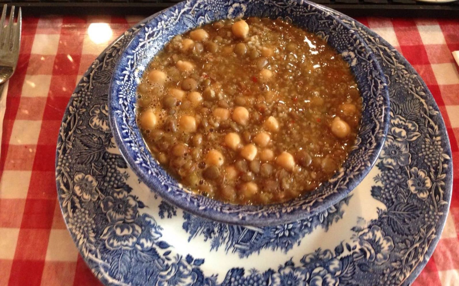 Nurah Husaisi’s barbajeena soup. Courtesy Arab Food Festival PR