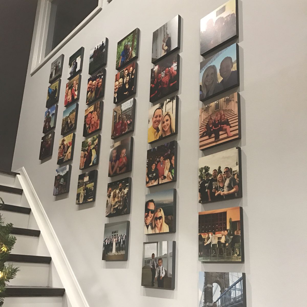 Easy Photo Wall Decor - Mixtiles review and installation - Life Sew Savory