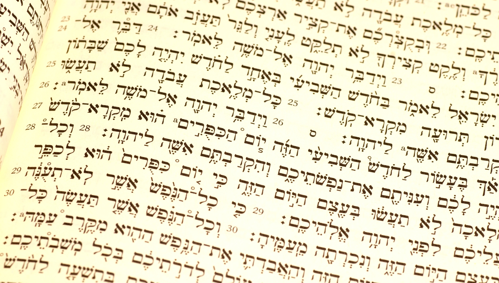Original hebrew bible in english 1