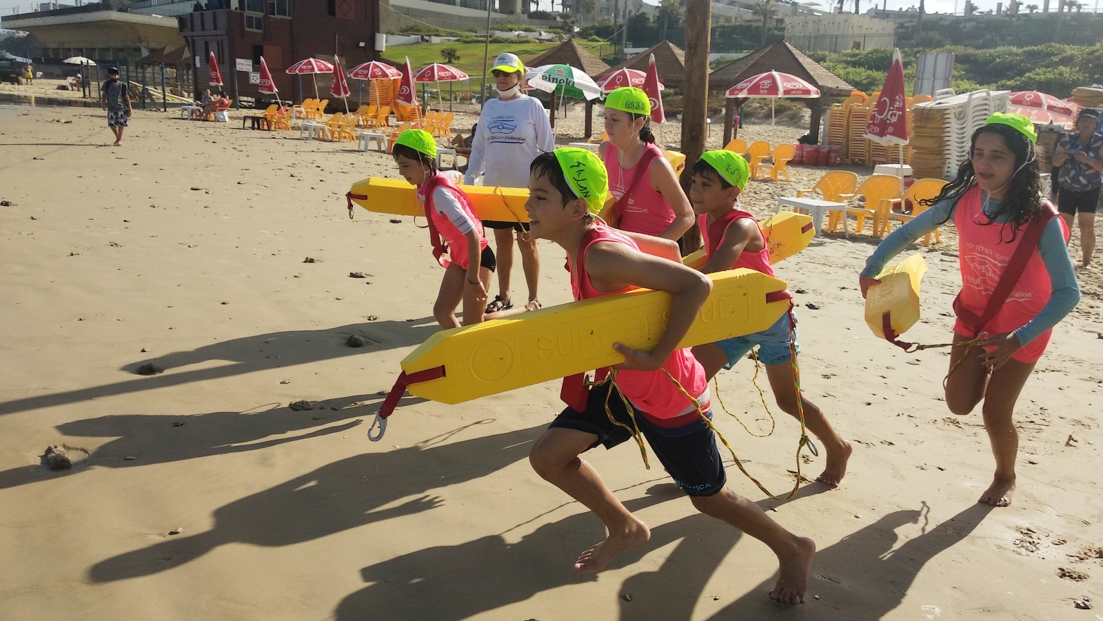 Competiciones de salvamento de surf debutan en los Juegos Maccabiah