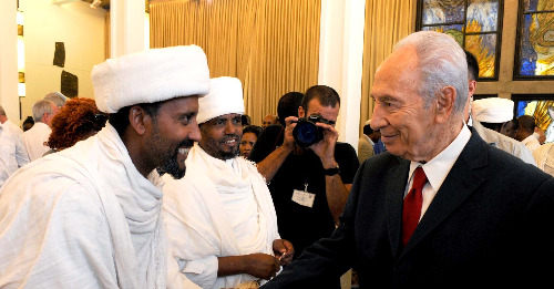 Sigd celebration with President Shimon Peres